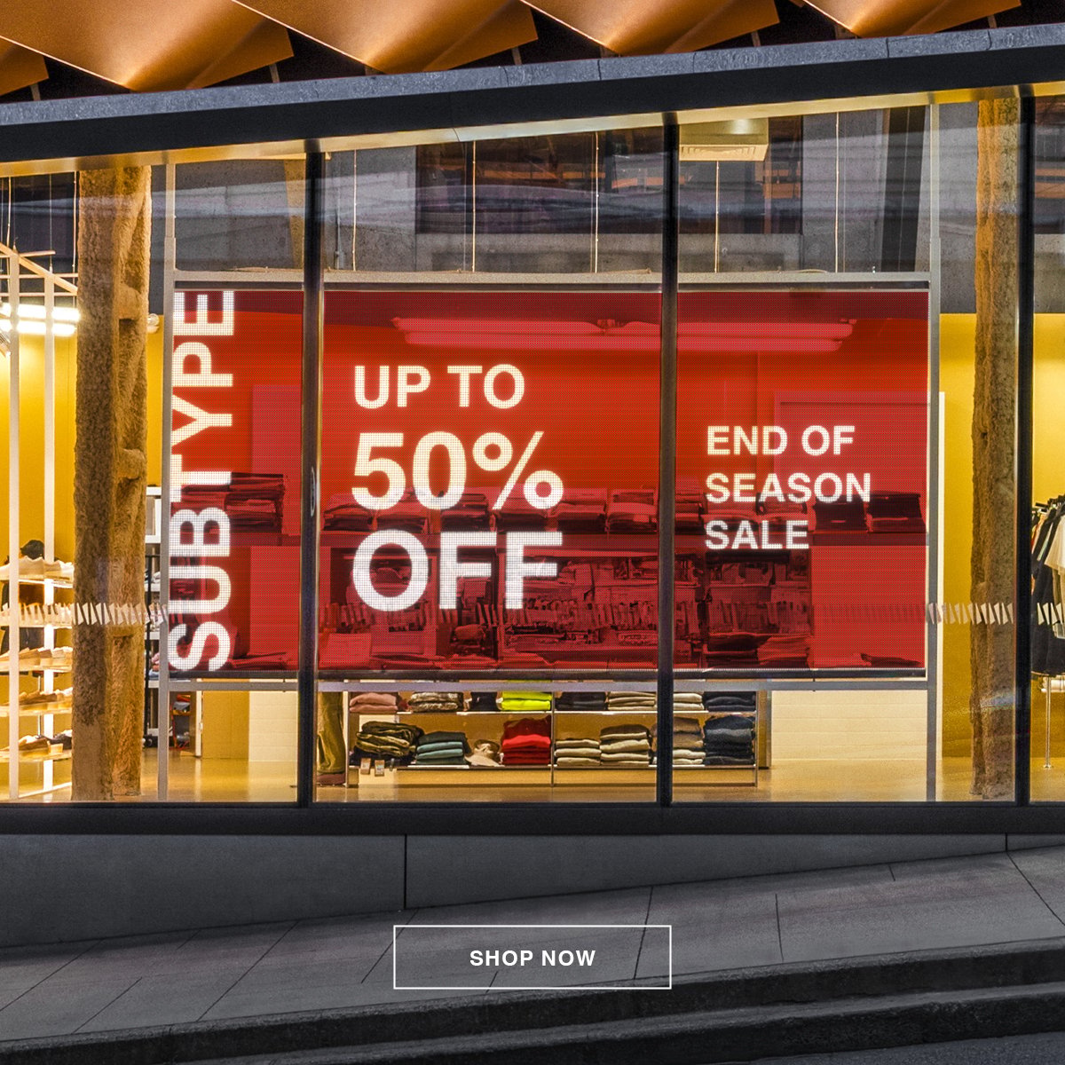 SUBTYPE | End Of Season Sale Up To 50% Off | SUBTYPE