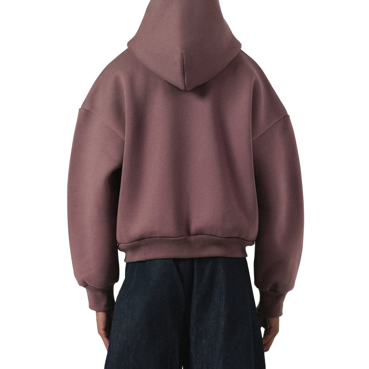 V2 Zipped Hoodie Cranberry | SUBTYPE