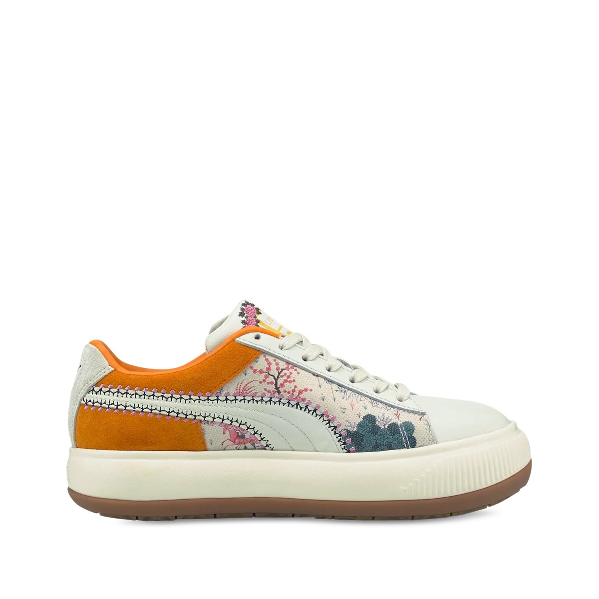 Puma x LIBERTY Women's Suede Mayu Orange | SUBTYPE