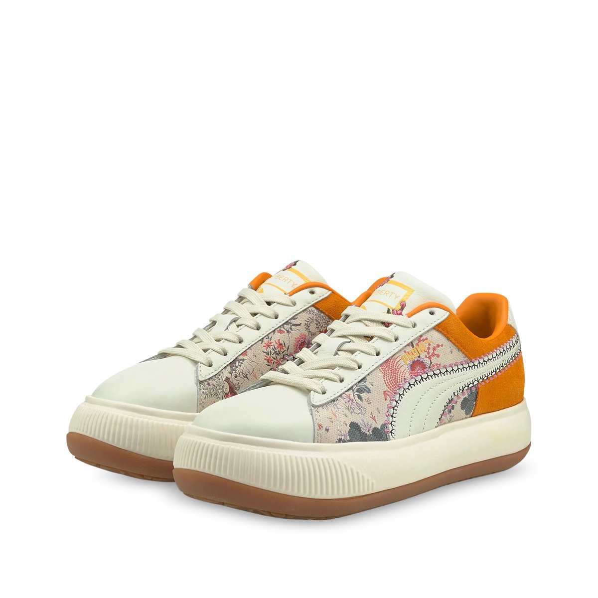 Puma x LIBERTY Women's Suede Mayu Orange | SUBTYPE