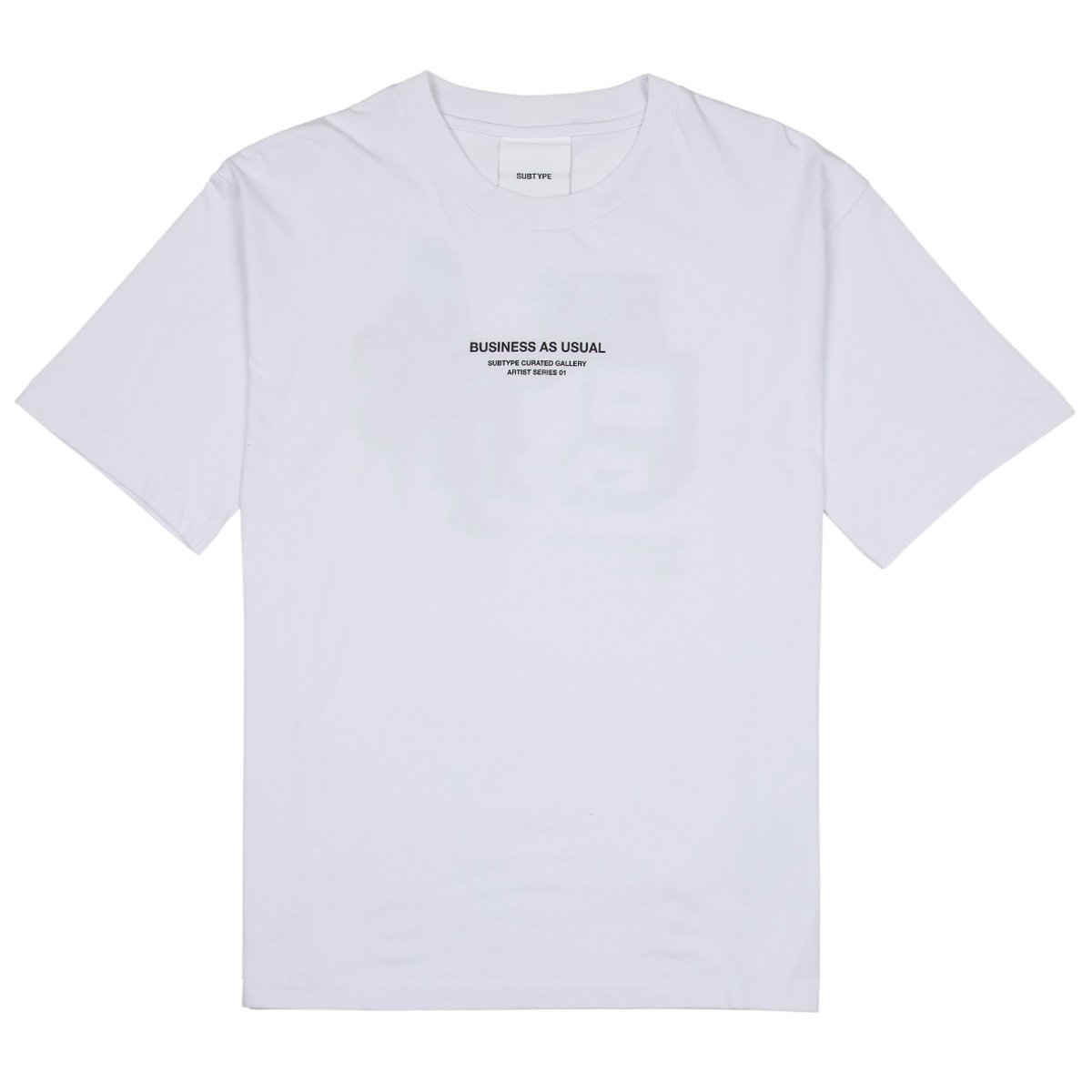 Subtype Curated Collection SUBTYPE Art Series T-Shirt 01 - Computer Pop Da Badel/White | SUBTYPE