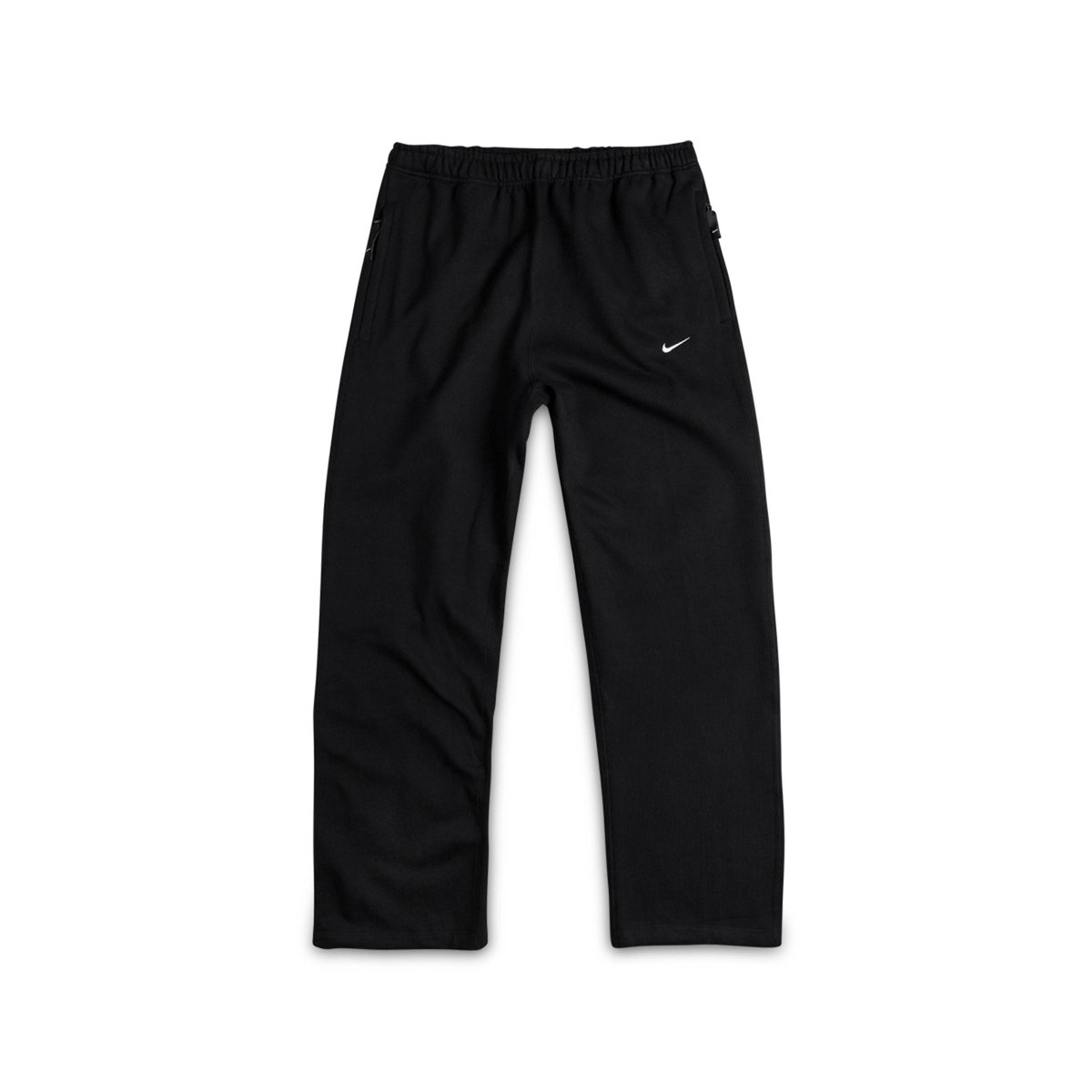 Solo Swoosh Open Hem Fleece Pant Black/White SUBTYPE