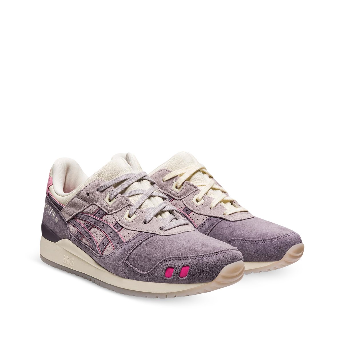 asics GEL-LYTE Ⅲ OG LAVENDER GREY/IVORY Asics x END. Gel Lyte III OG Lavender Grey Ivory - Ceny i