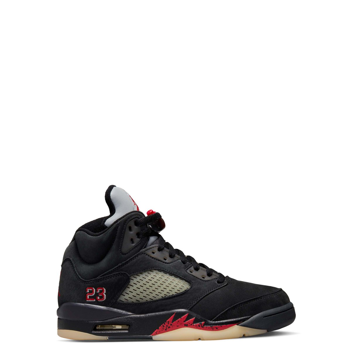 WMNS Air Jordan 5 Retro GTX Off Noir/Fire Red/Black/Muslin Off 