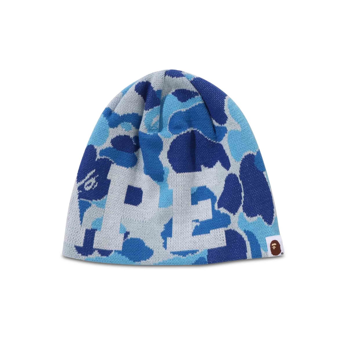 Abc Camo Knit Cap Blue | SUBTYPE
