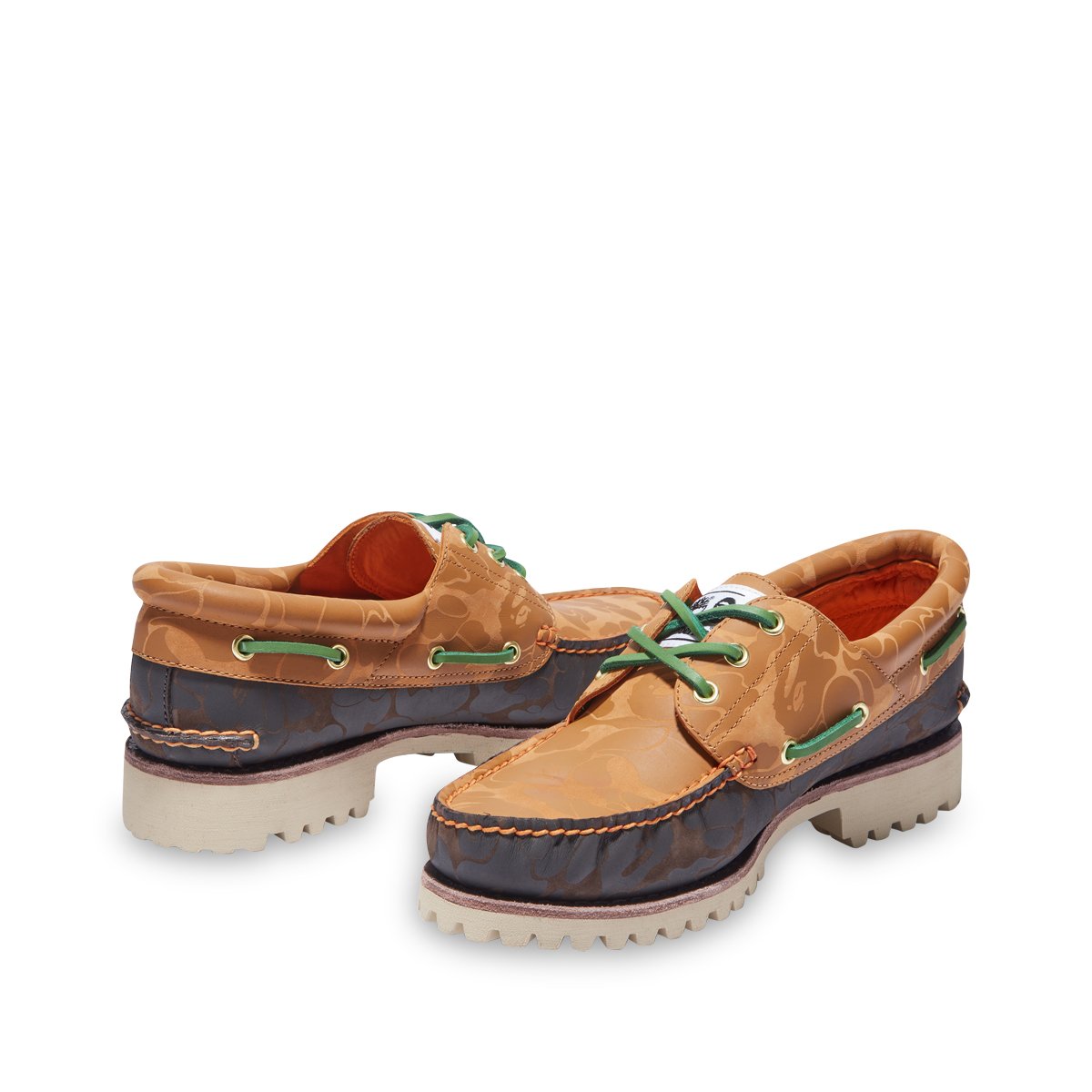 【BAPE × Timberland】 3eye lug shoes 28.5 率先近赏BAPE® x Timberland 3-Eye Lug Handsewn 联名鞋款