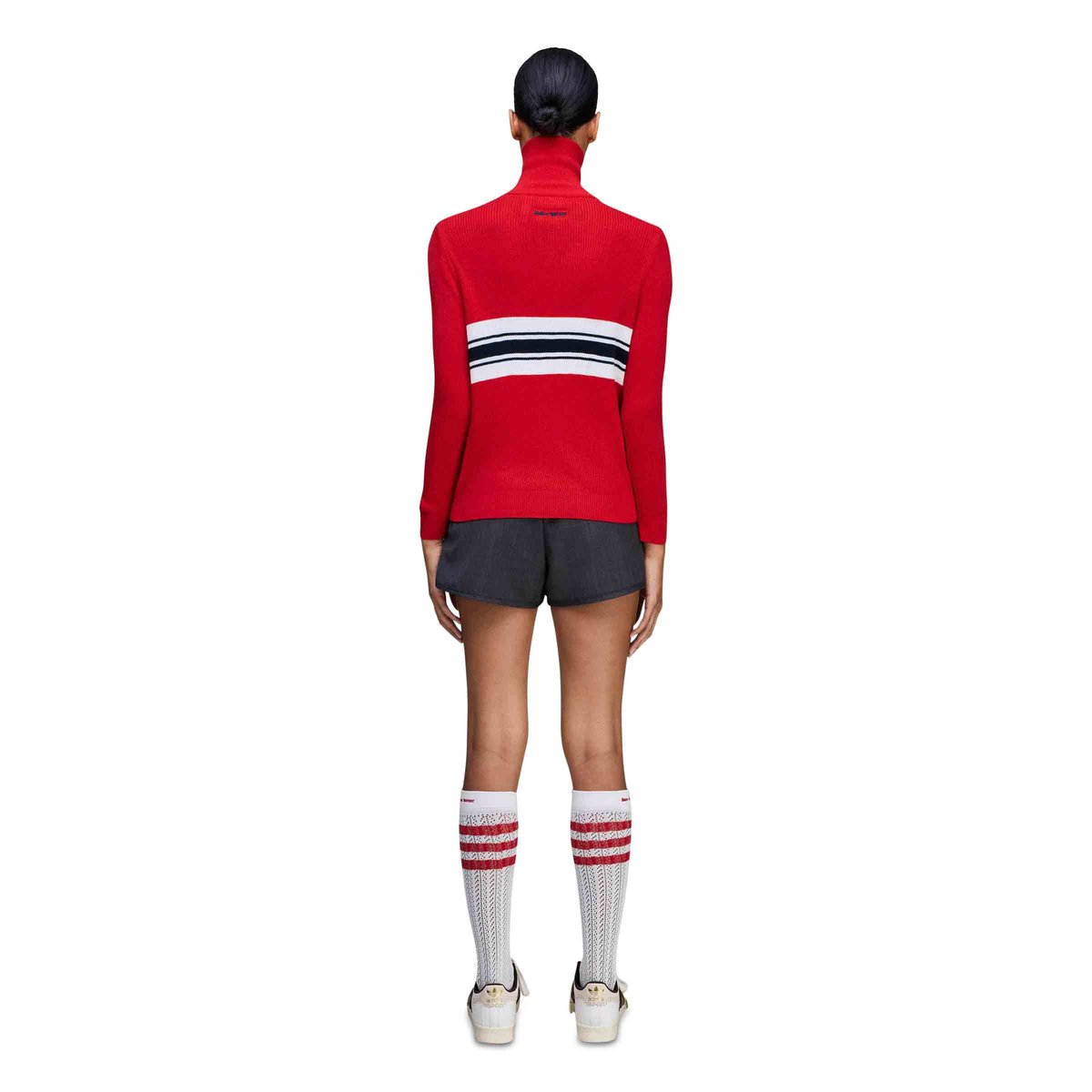Wales Bonner Knit Track Top Better Scarlet | SUBTYPE
