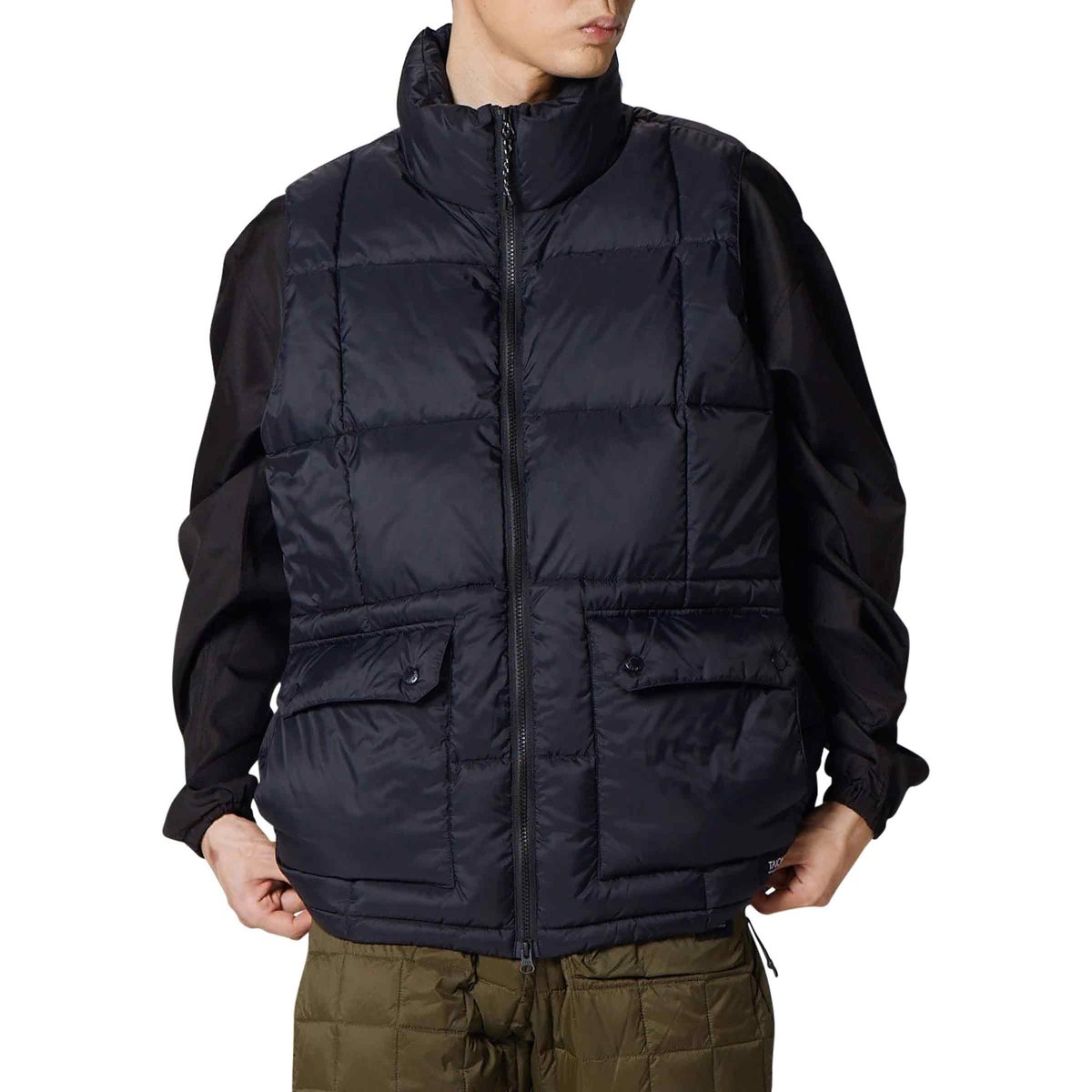 Unisex Mountain Packable Volume Down Vest Black | SUBTYPE