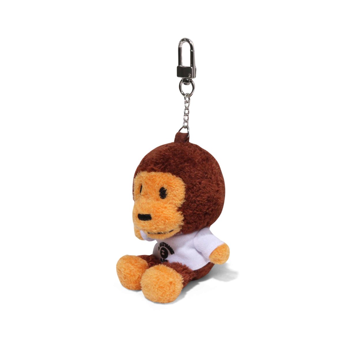 小物 BABY MILO COLLEGETEE PLUSH DOLL KEYCHAIN KURAS STR | Bape Baby Milo College Tee Plush Doll Keychain