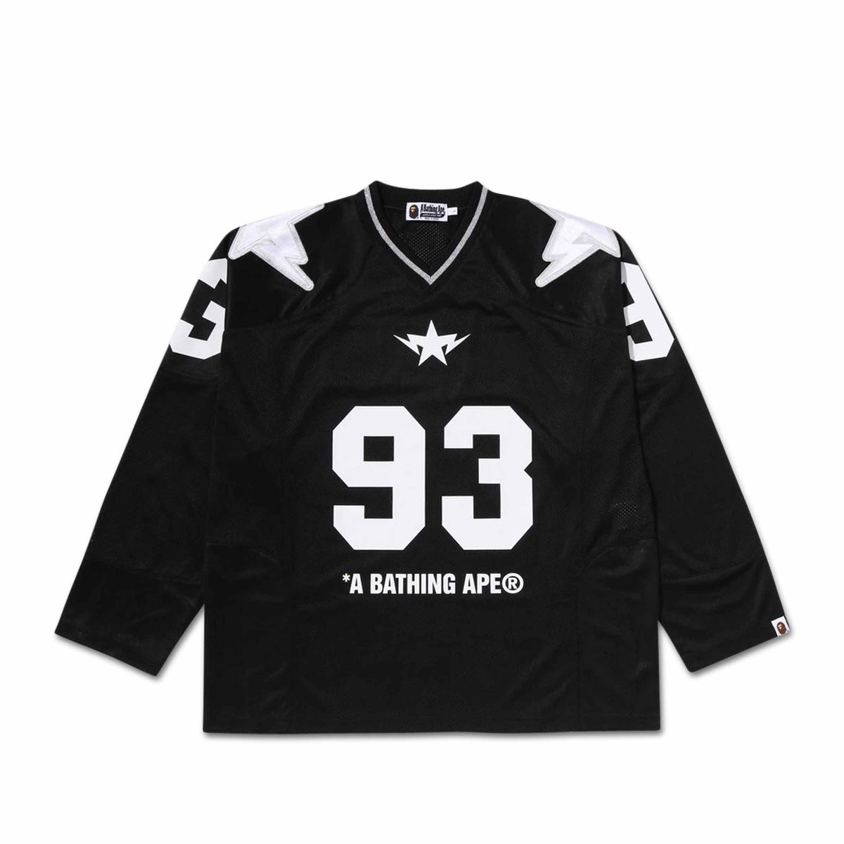 トップス BAPE MULTI LOGO CROPPED FOOTBALL JERSEY 001ltm301313mblk_blk_1.jpg
