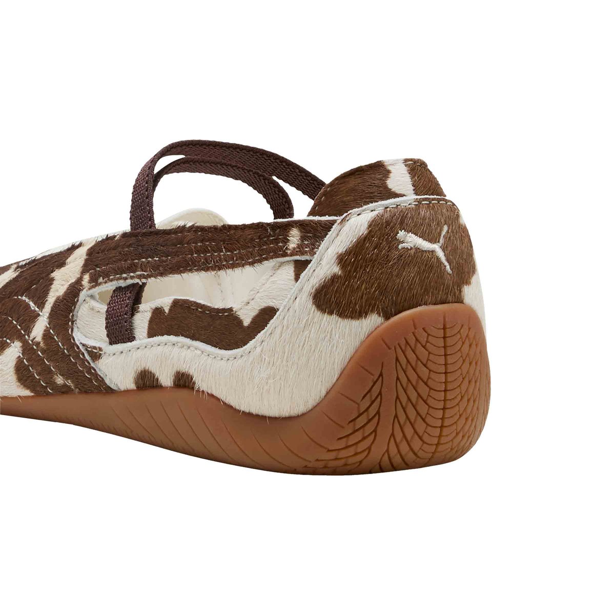 Women's Speedcat Ballet Cow Chocolate Brown-Warm White | SUBTYPE