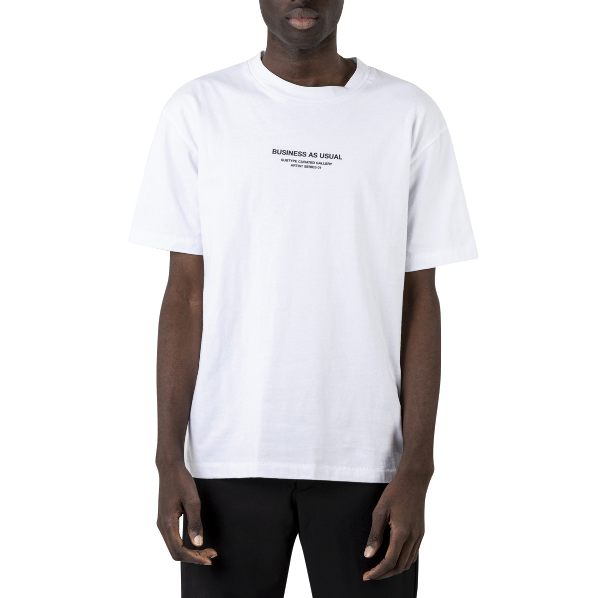 Subtype Curated Collection SUBTYPE Art Series T-Shirt 01 - Computer Pop Da Badel/White | SUBTYPE