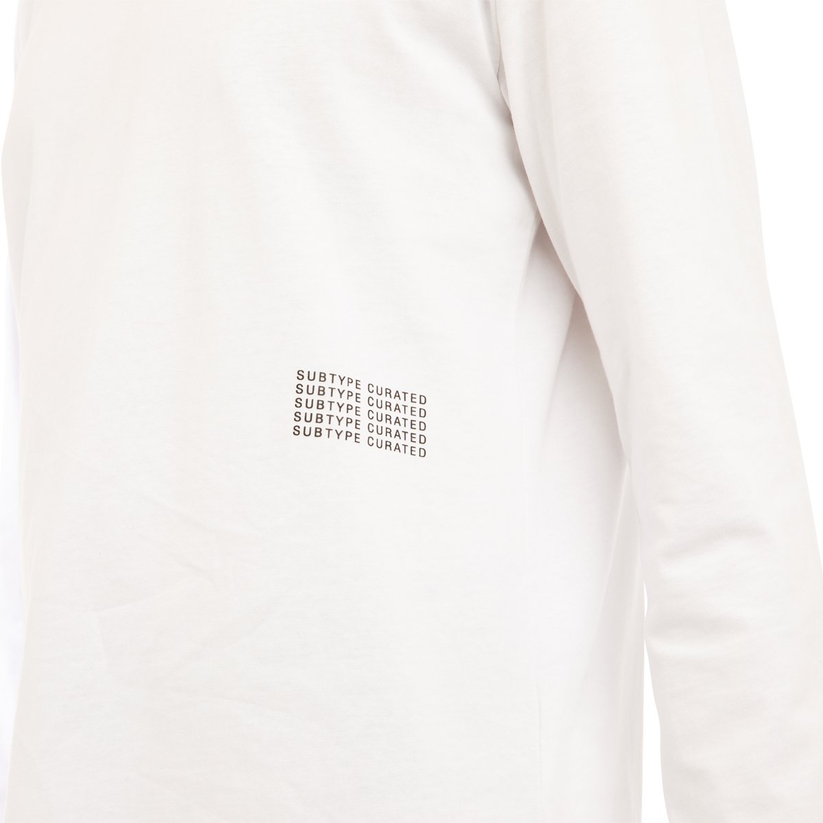 Subtype Curated Collection SUBTYPE Curated WTB Long Sleeve White | SUBTYPE