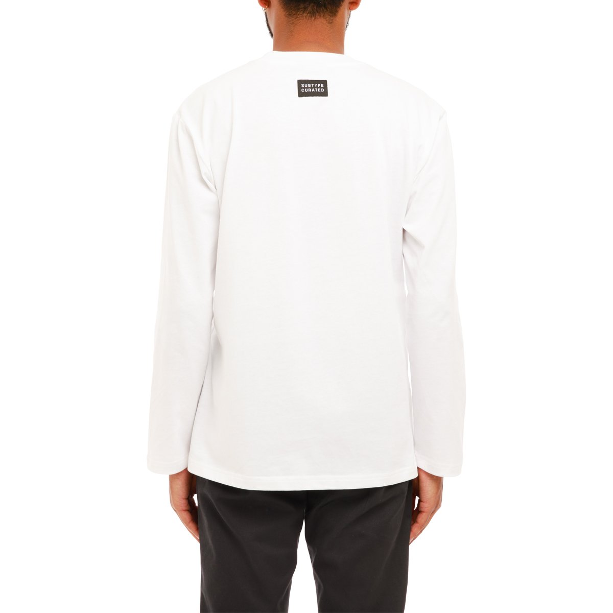 Subtype Curated Collection SUBTYPE Curated WTB Long Sleeve White | SUBTYPE