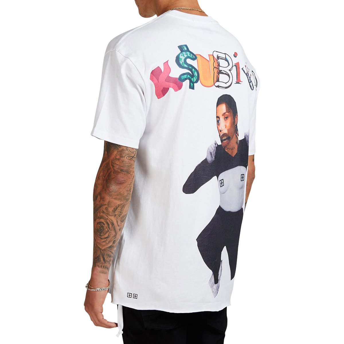 KSUBI X Hidji World Lust Biggie Tee White | SUBTYPE
