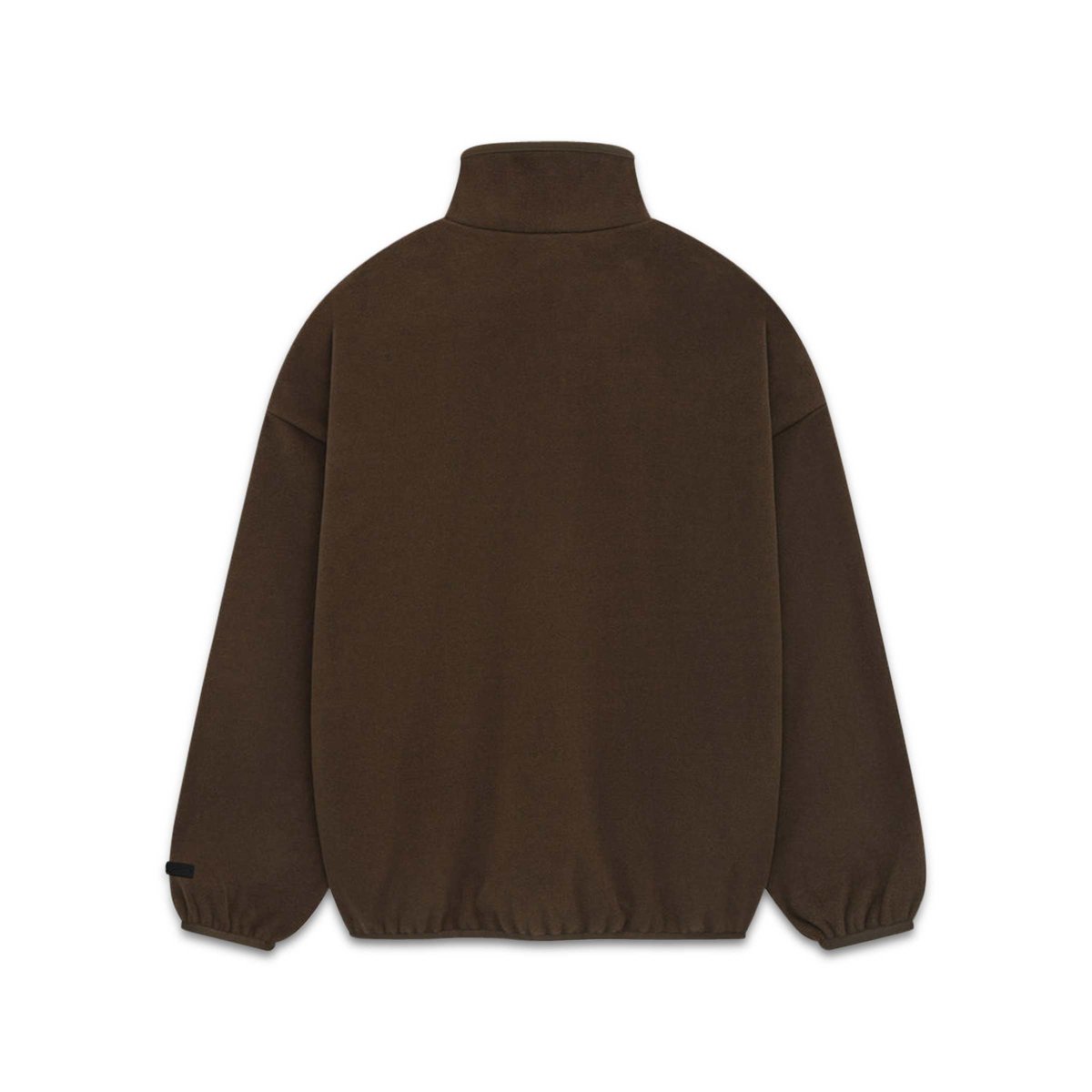 Double R Half Sleeve Sweat ブラウン Brushed Half Zip Pull Over Brown | SUBTYPE