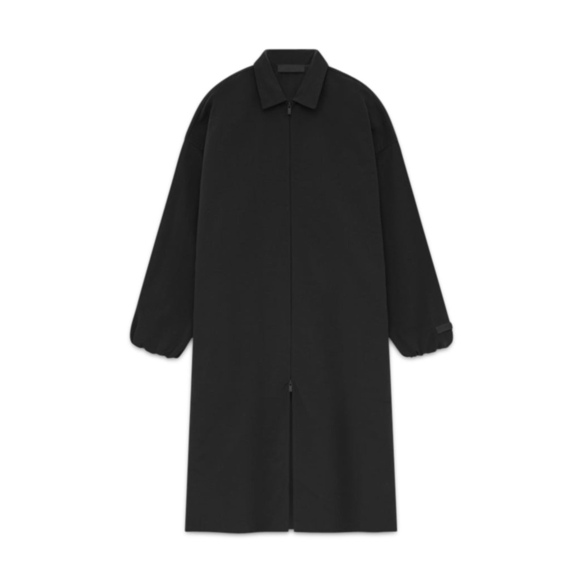 XL Euro Military Nylon Over Coat (black) ovy Euro Military Nylon