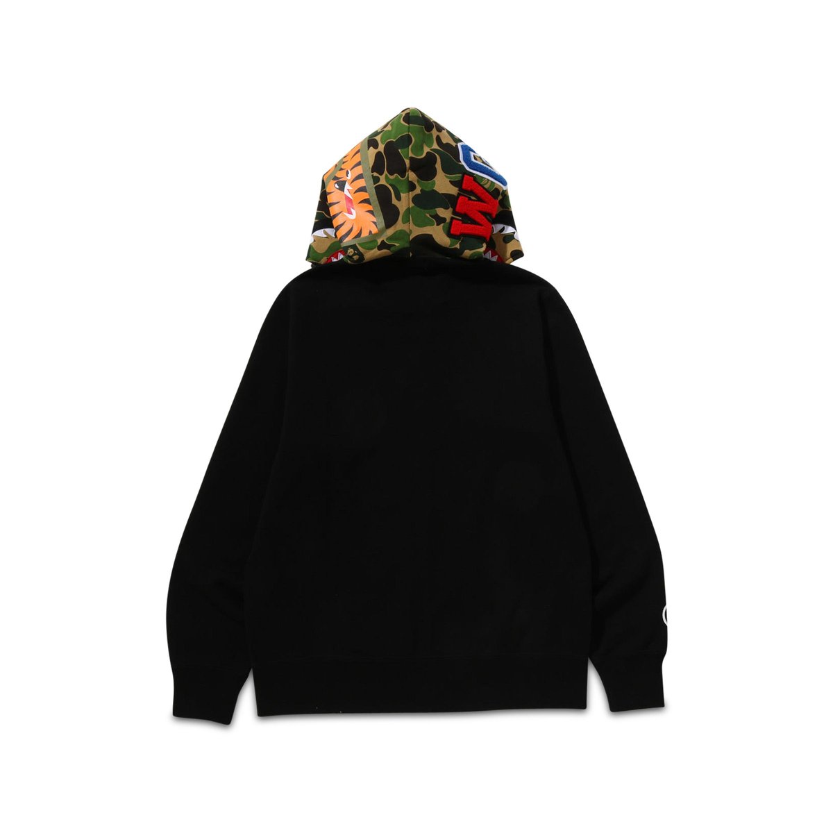 Abc Camo Shark Full Zip Hoodie Black | SUBTYPE