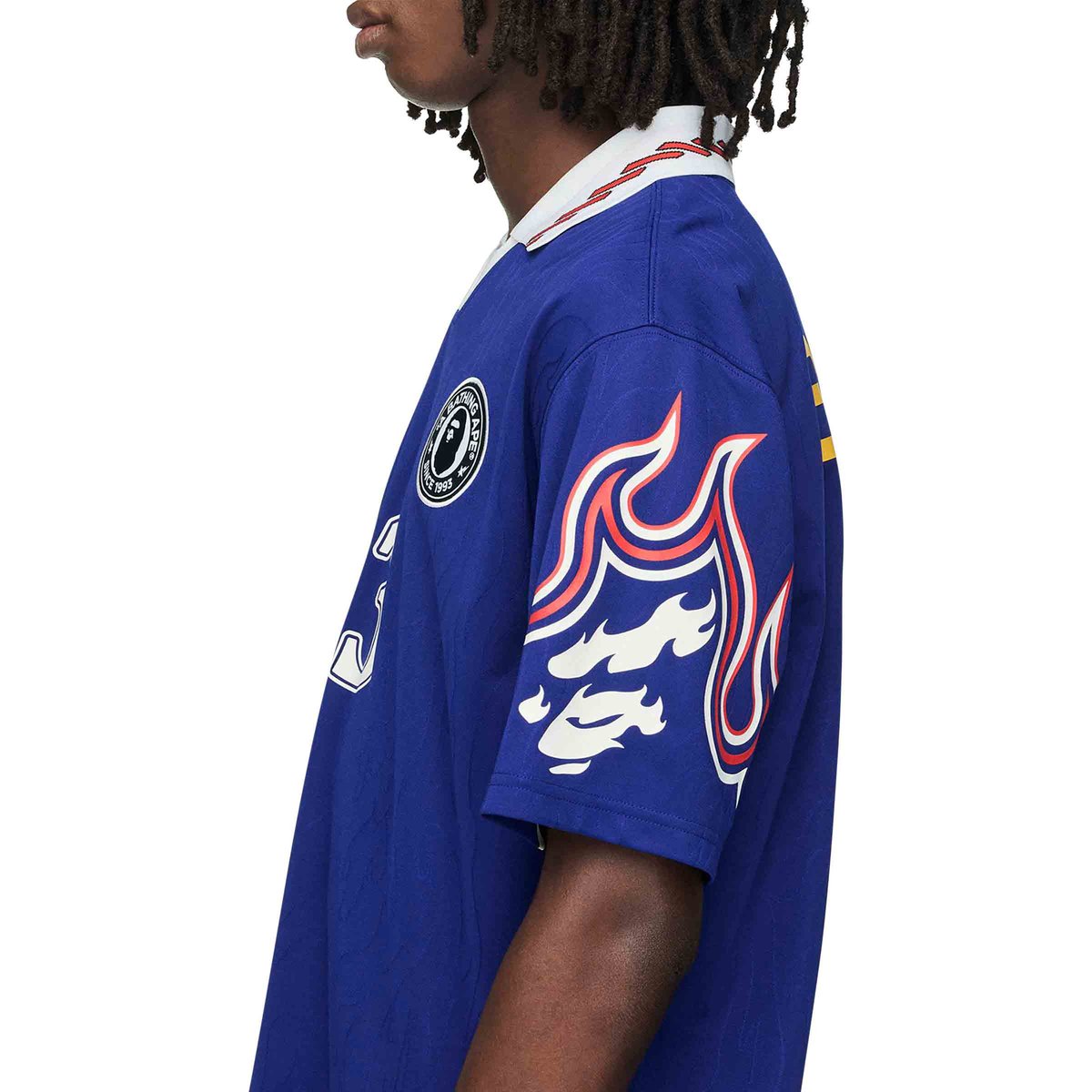 SSL Flame Jersey BAPE Japanblue | SUBTYPE