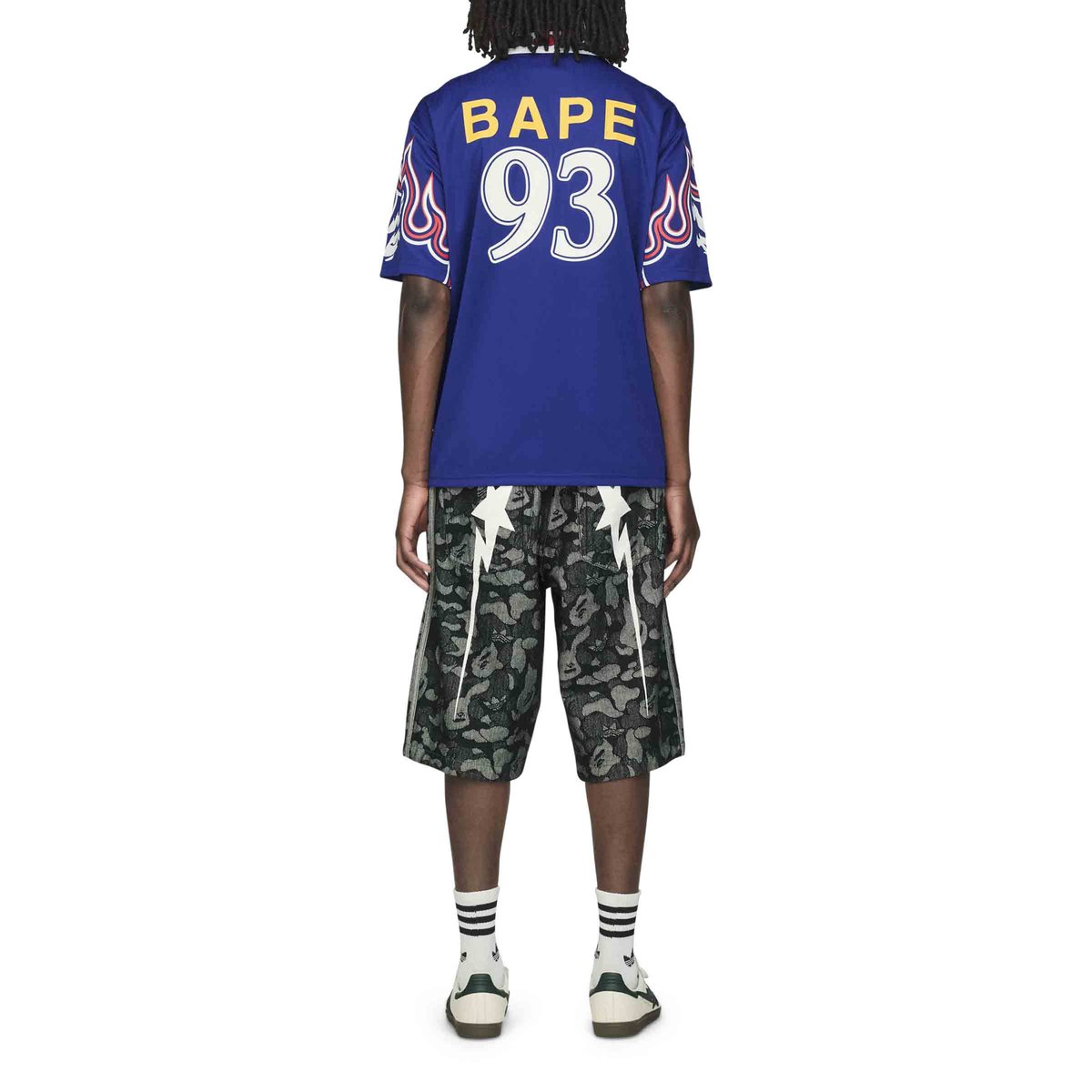SSL Flame Jersey BAPE Japanblue | SUBTYPE