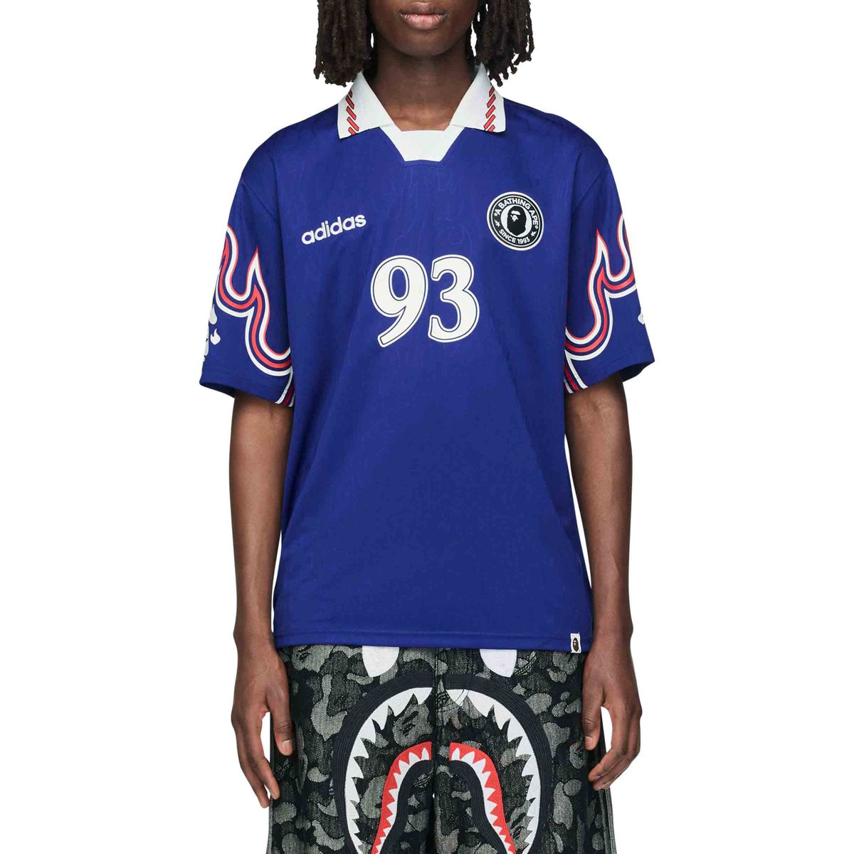 SSL Flame Jersey BAPE Japanblue | SUBTYPE