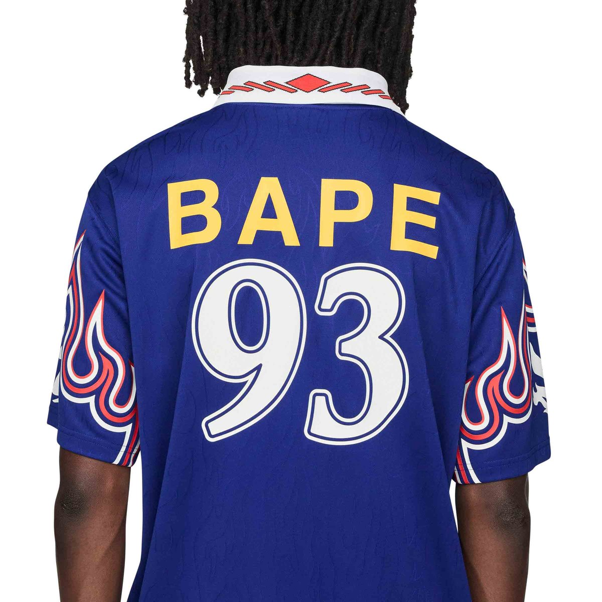 SSL Flame Jersey BAPE Japanblue | SUBTYPE
