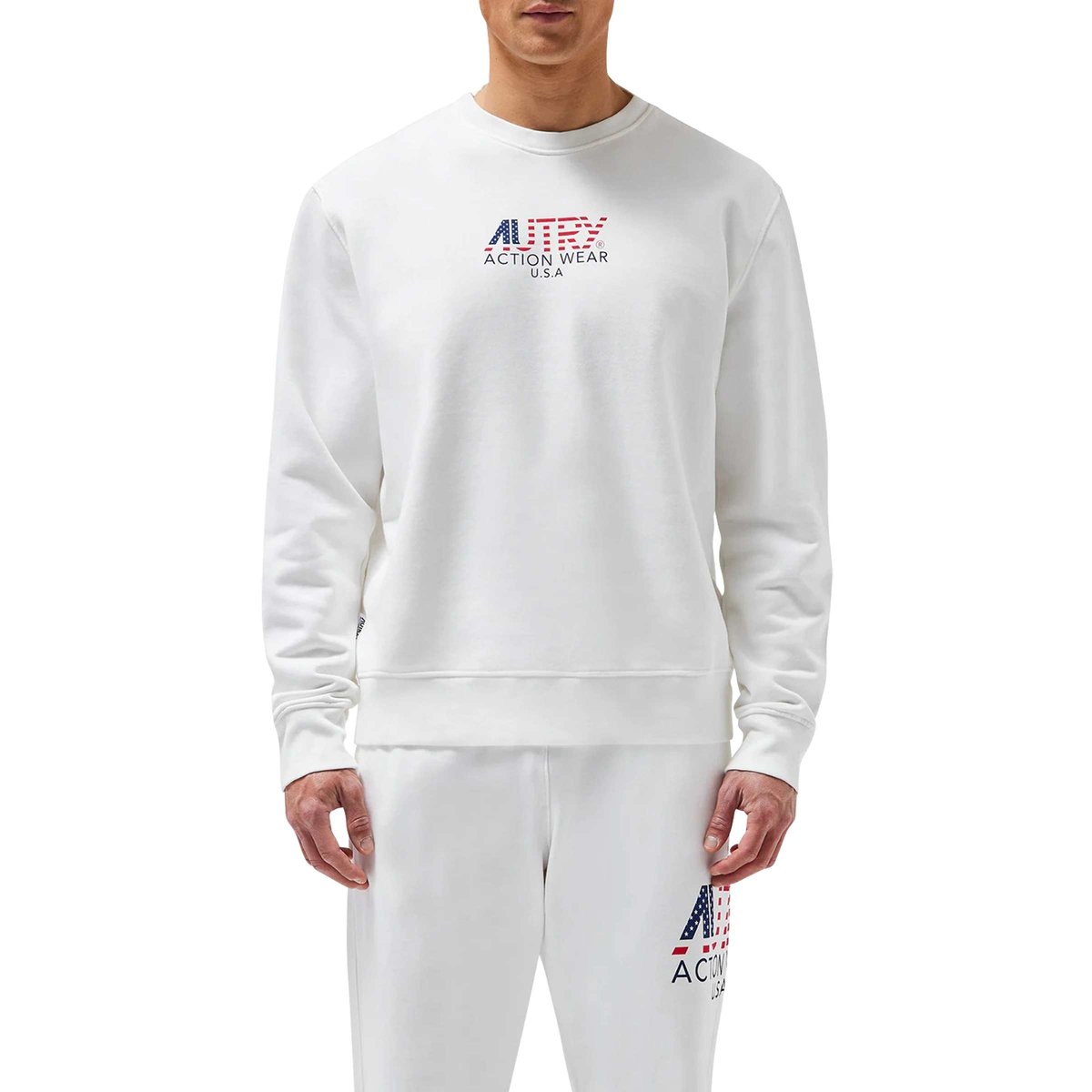 Iconic Logo Sweatshirt White | SUBTYPE