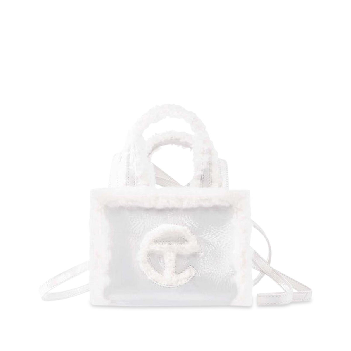⭐︎正規品⭐︎Telfar small ホワイト UGG x TELFAR Small Shopper Crinkle - White