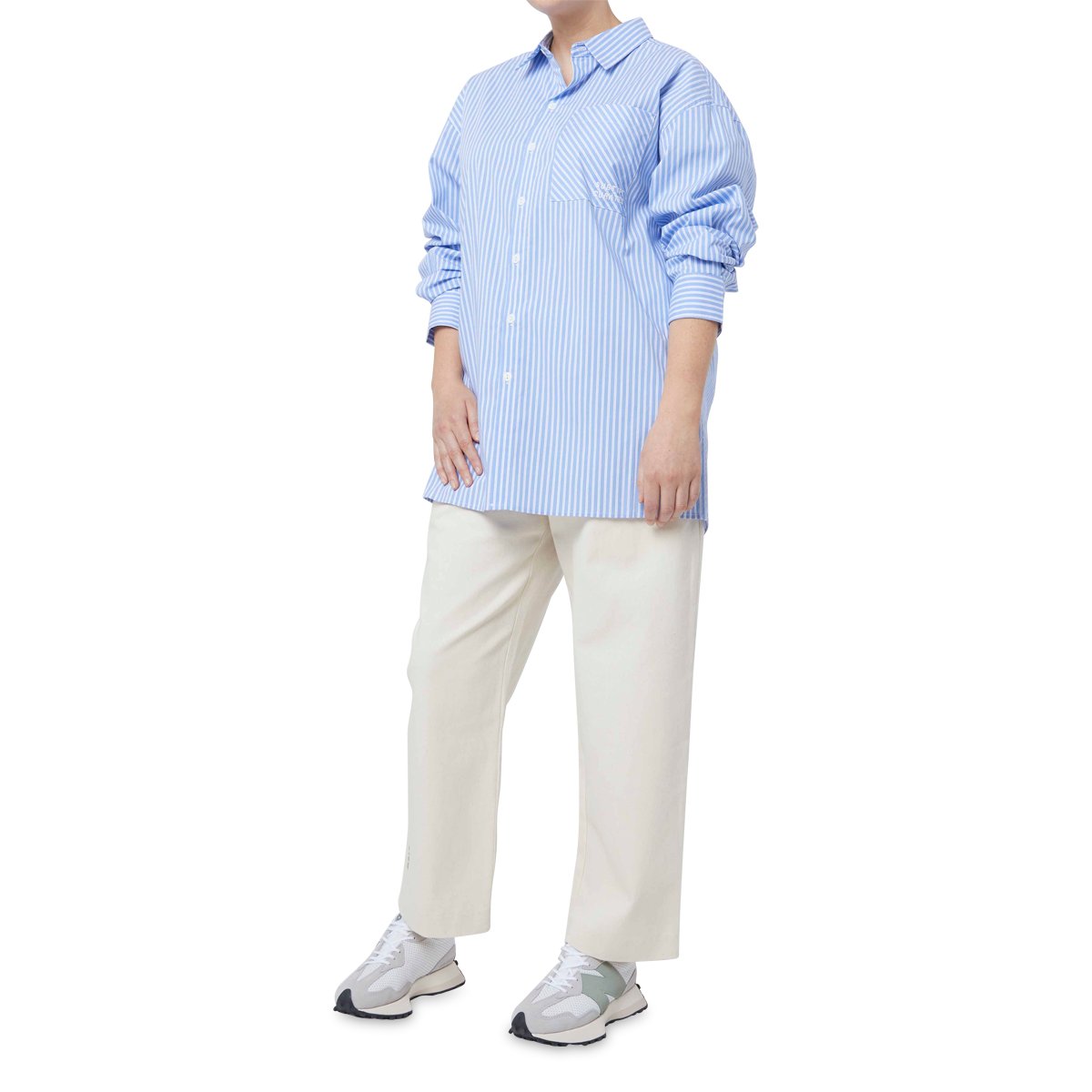 Subtype Curated Collection SUBTYPE Curated Pocket Stripe Shirt Blue | SUBTYPE