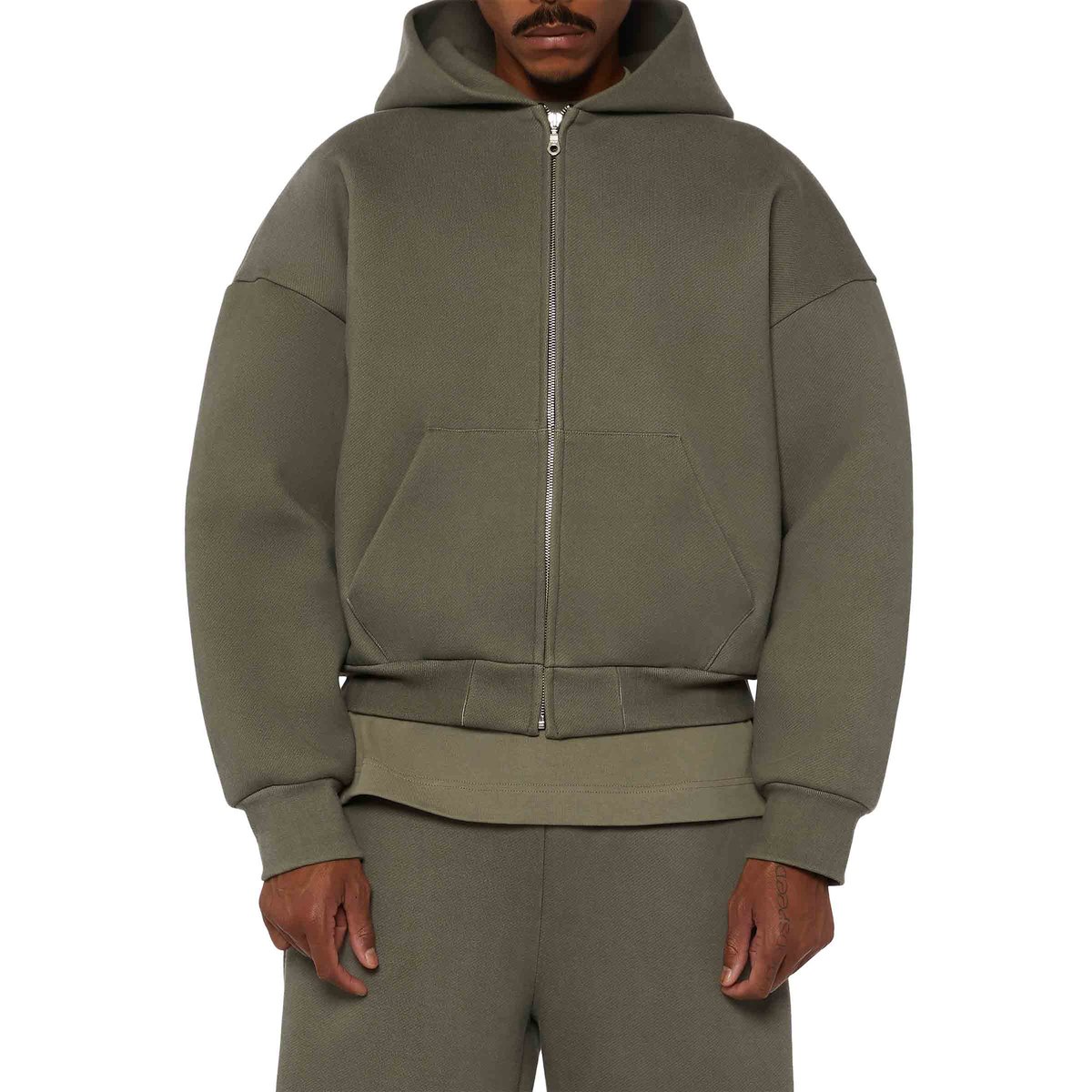 V2 Zipped Hoodie Vintage Cactus | SUBTYPE