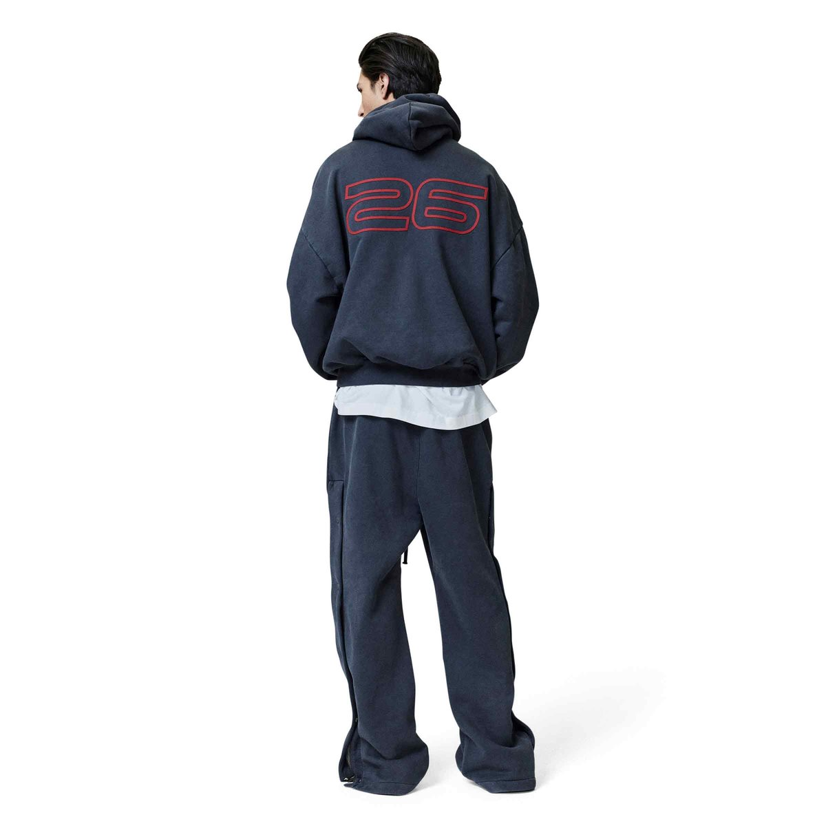 Heavy Fleece 90s Hoodie Iron Grey | SUBTYPE