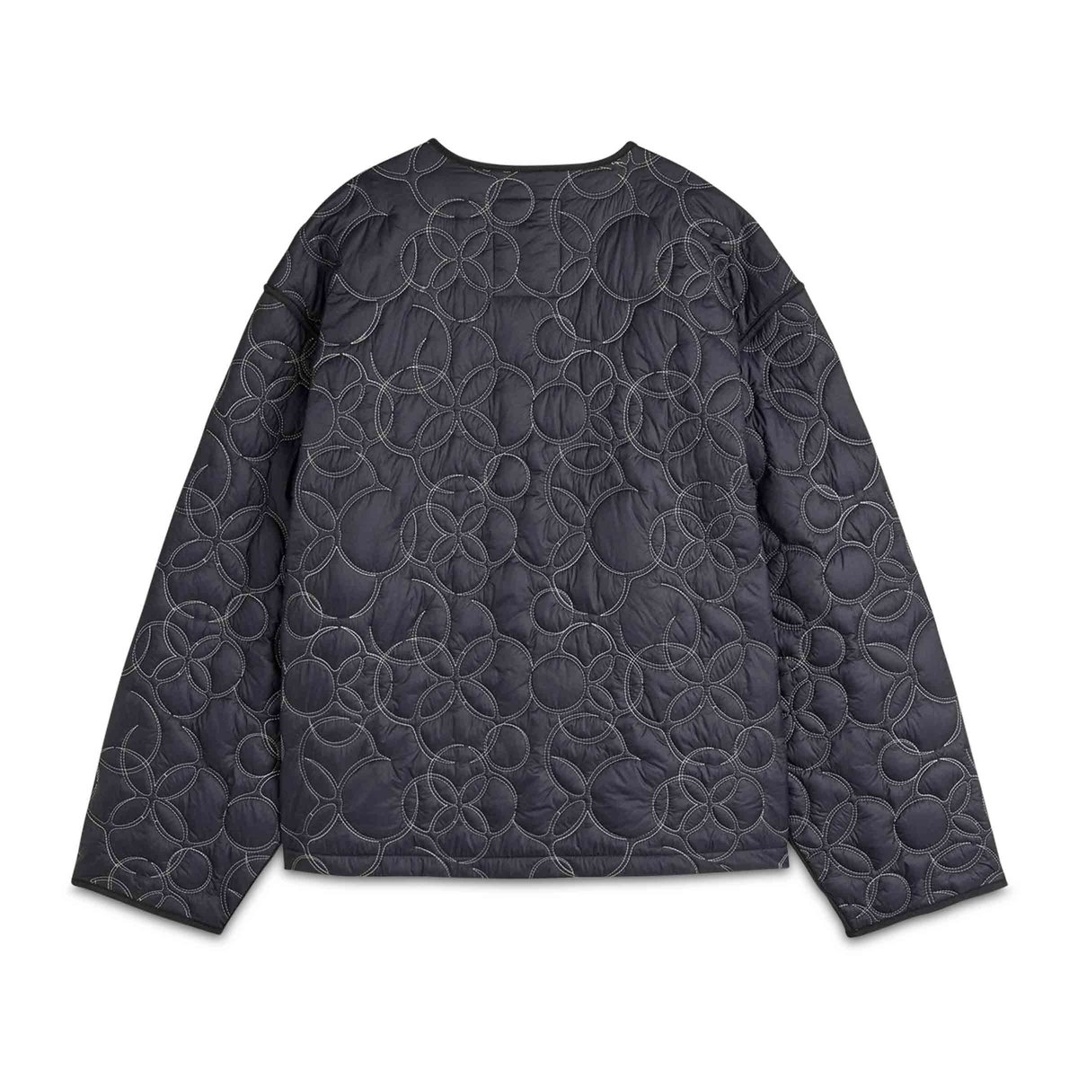 THUG CLUB Padded Liner Jacket Black/Silver Met. | SUBTYPE