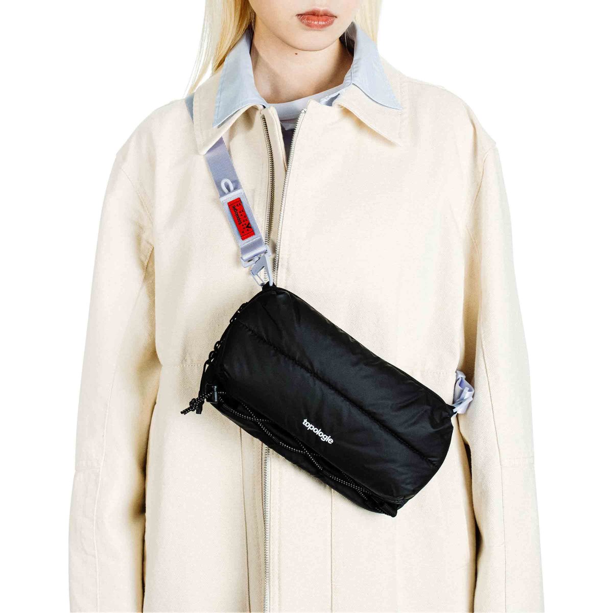 Bottle Sacoche Medium Puffer Black | SUBTYPE