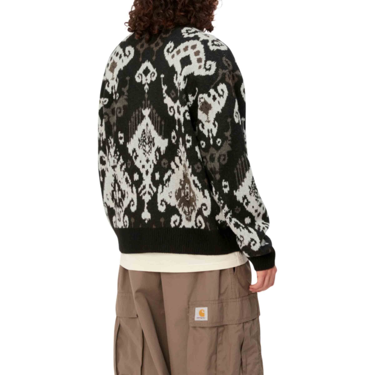 Baru Cardigan Baru Jacquard Black | SUBTYPE