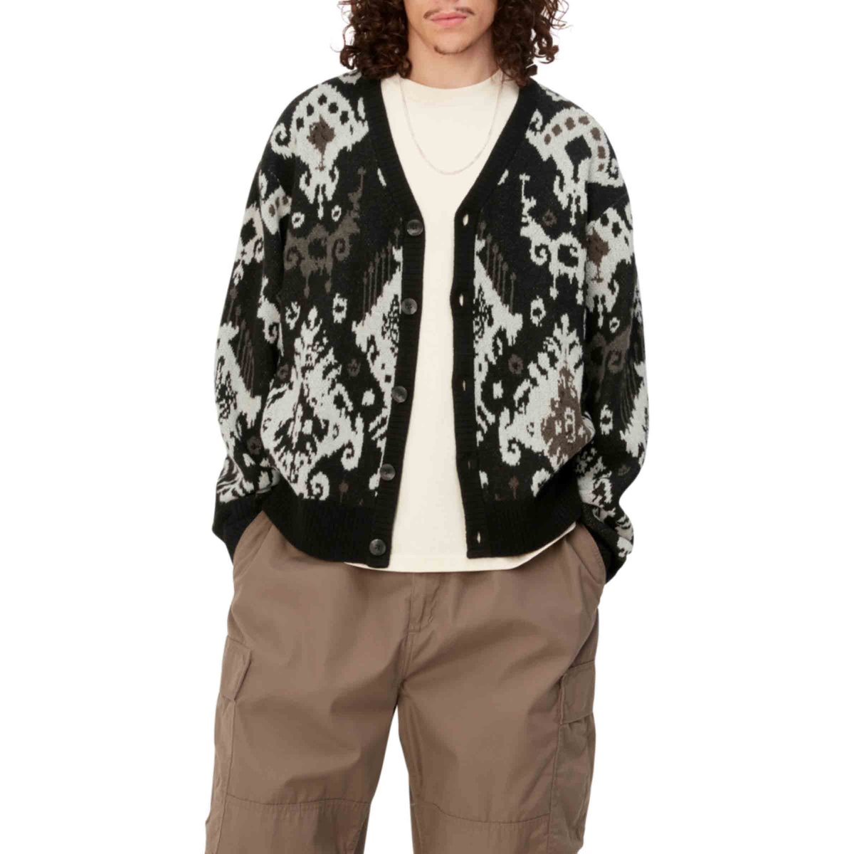 トップス CARHARTT BARU CARDIGAN CARHARTT BARU CARDIGAN Baru Jacquard, Wall （カーハート バル