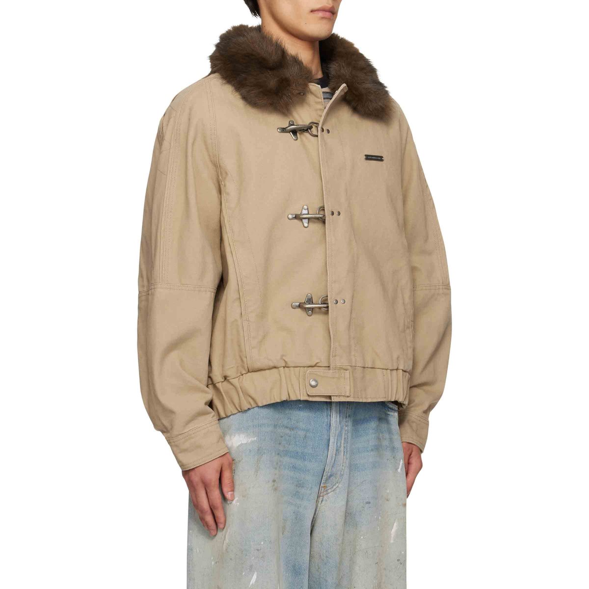 Ortega Washed Cotton Jacket Beige | SUBTYPE