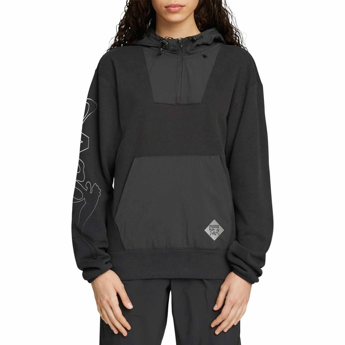 PUMA PAM フーディ P.A.M.（パム） PUMA × P.A.M. GRAPHIC HOODIE (CONCRETE GRAY) [PAM