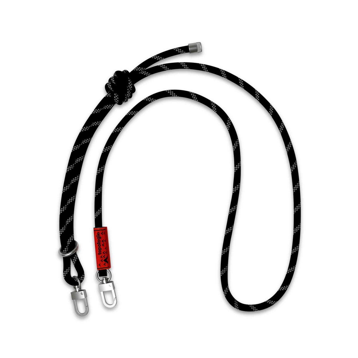 8.0mm Rope Strap Black Reflective | SUBTYPE