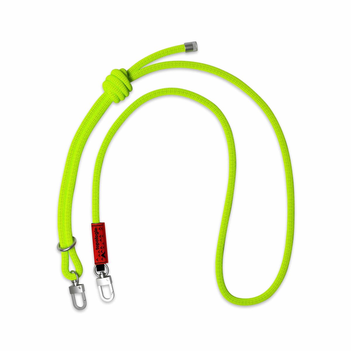 8.0mm Rope Strap Neon Yellow Solid | SUBTYPE
