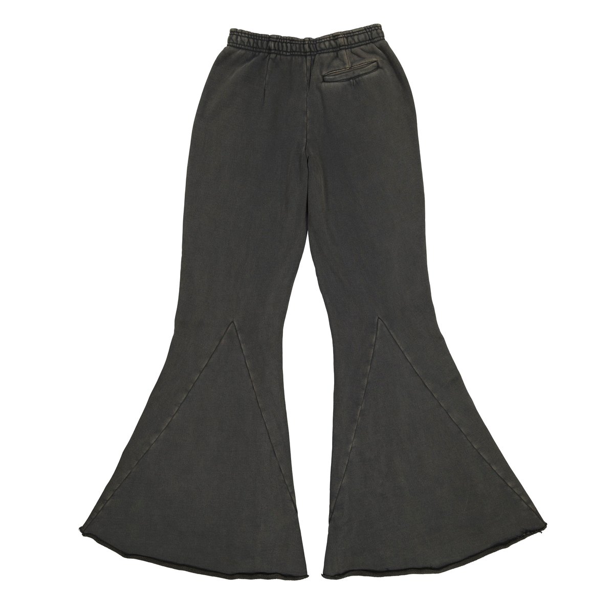 パンツ ENTIRE STUDIOS Heavy flare washed black entire studios - ヘビー フレア スウェット パンツ / HEAVY