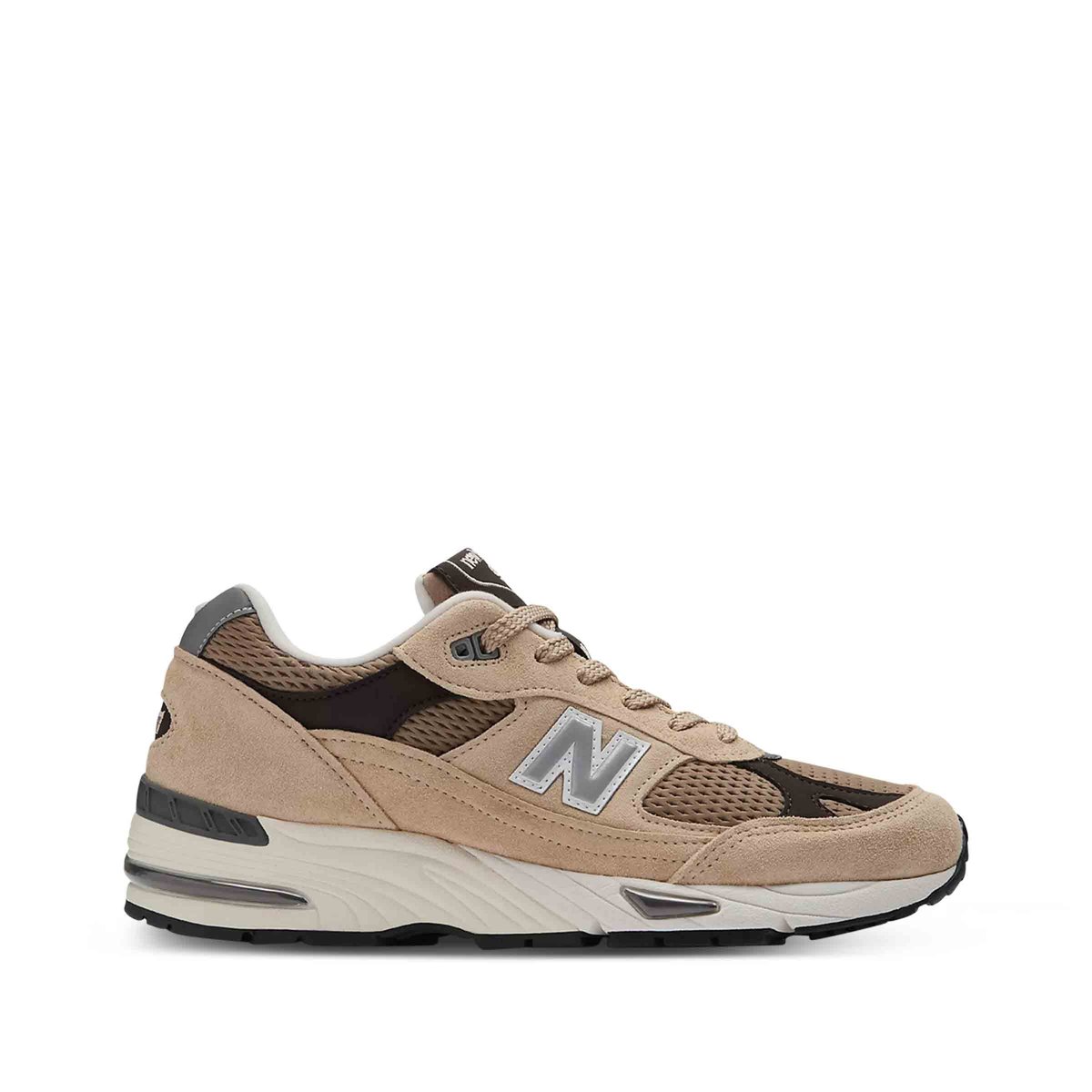 Made in UK 991v1 Finale Pale khaki with silver mink and delicioso