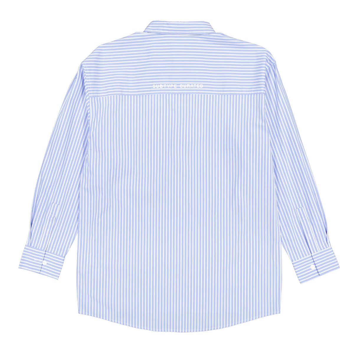 Subtype Curated Collection SUBTYPE Curated Pocket Stripe Shirt Blue | SUBTYPE
