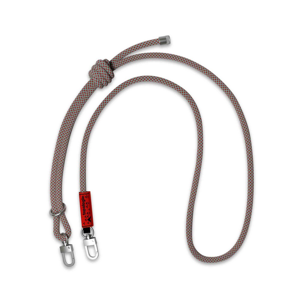 8.0mm Rope Strap Grey / Red / Blue Lattice | SUBTYPE