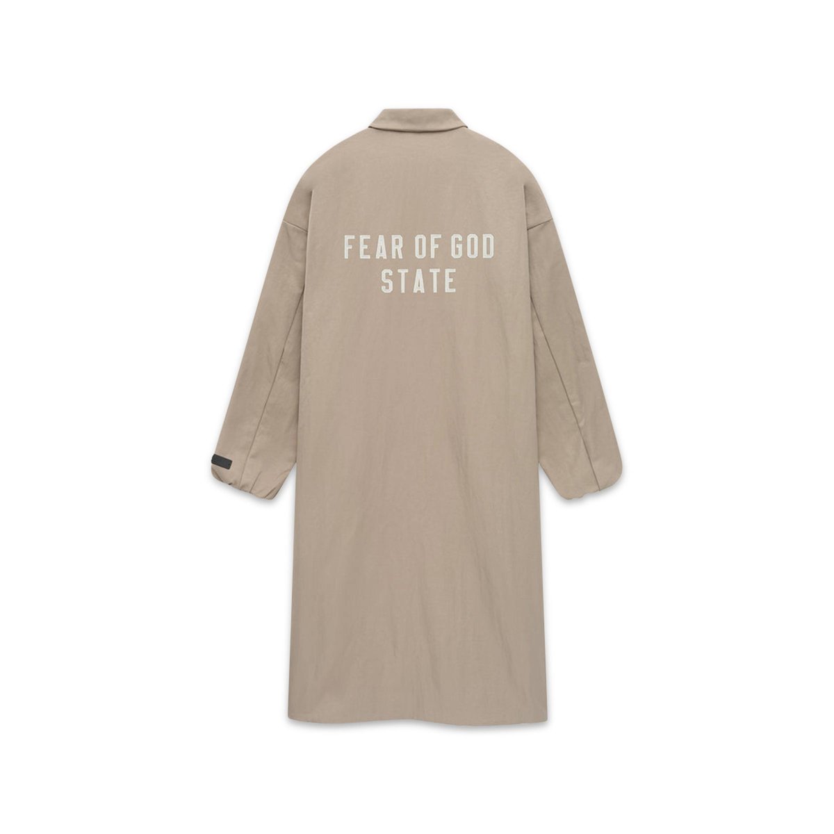 Textured Nylon Trench