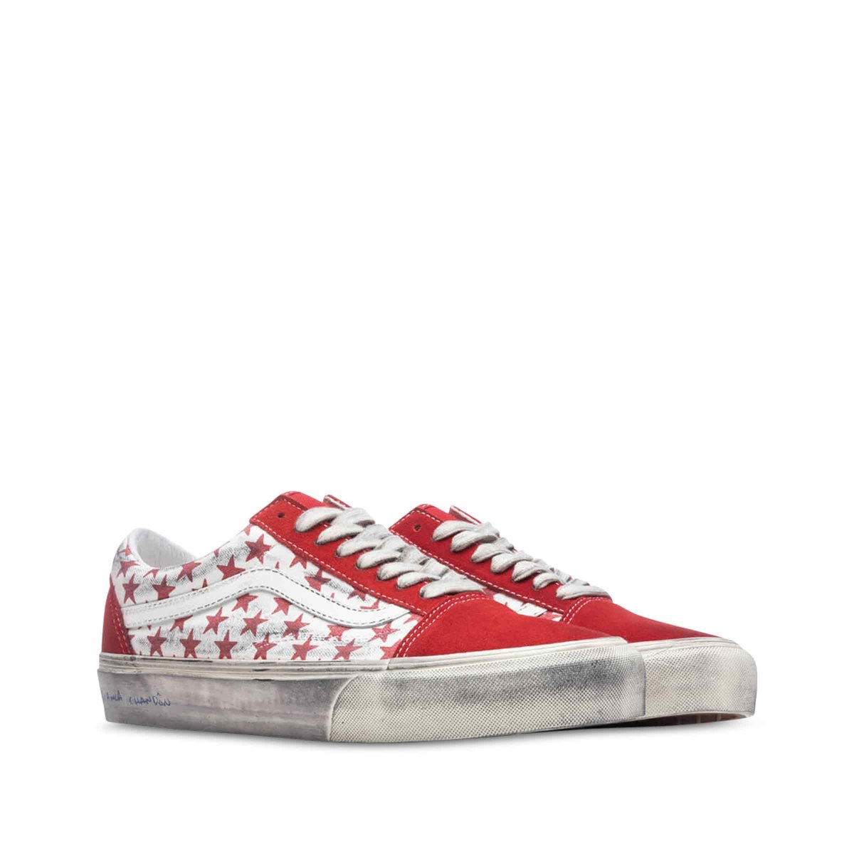 関送込♪BIANCA CHANDON × VANS VAULT/OLD SKOOL VLT LX Red Vans Vault Old Skool VLT LX x Bianca Chandôn | SVD