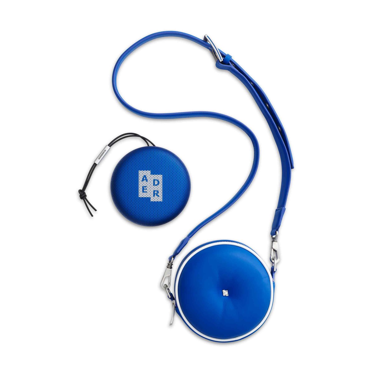 X Bang & Olufsen Beosound A1 Speaker Bag with Pouch Blue | SUBTYPE