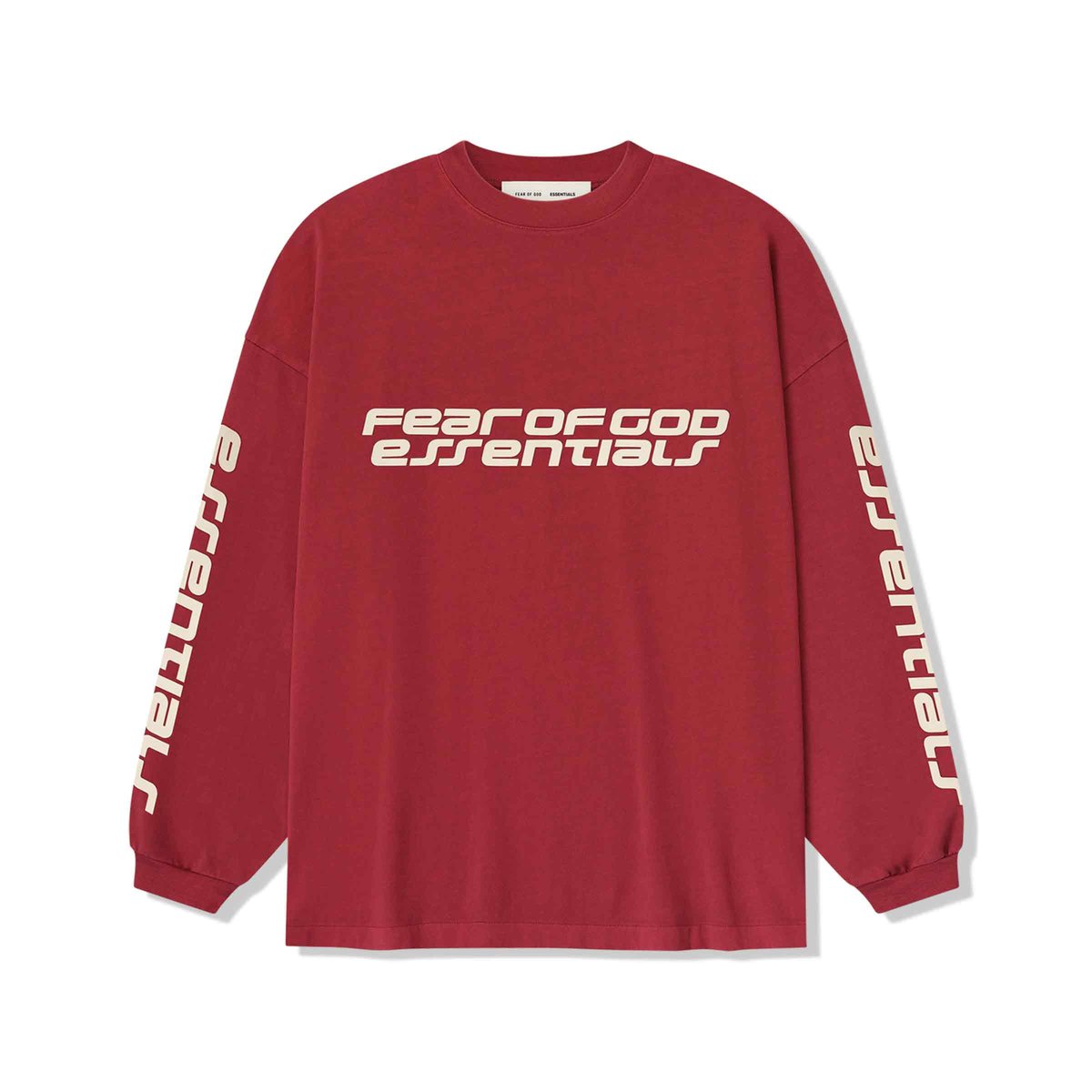 90s Long Sleeve Tee Crimson | SUBTYPE