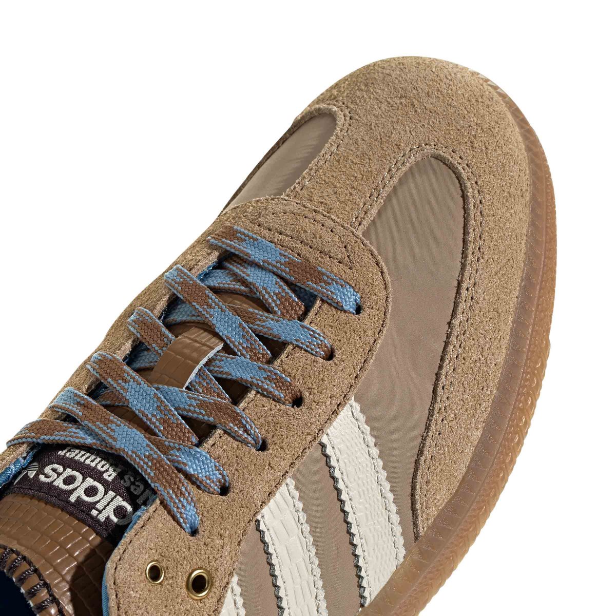 adidas gazelle silver green womens Adidas Samba Nylon Wales Bonner Core Black – BASECESENA main image 0