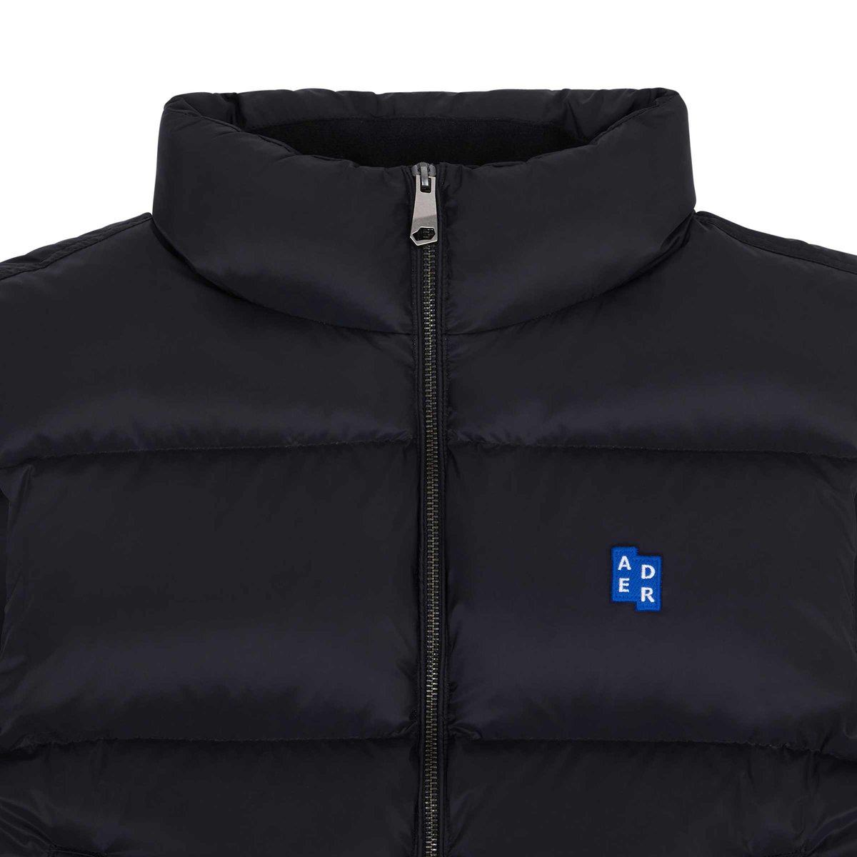 【Ader Error】TRS Tag puffer ves.t 01 ADER error Black TRS Tag 01 Puffer Down Jacket ADER error