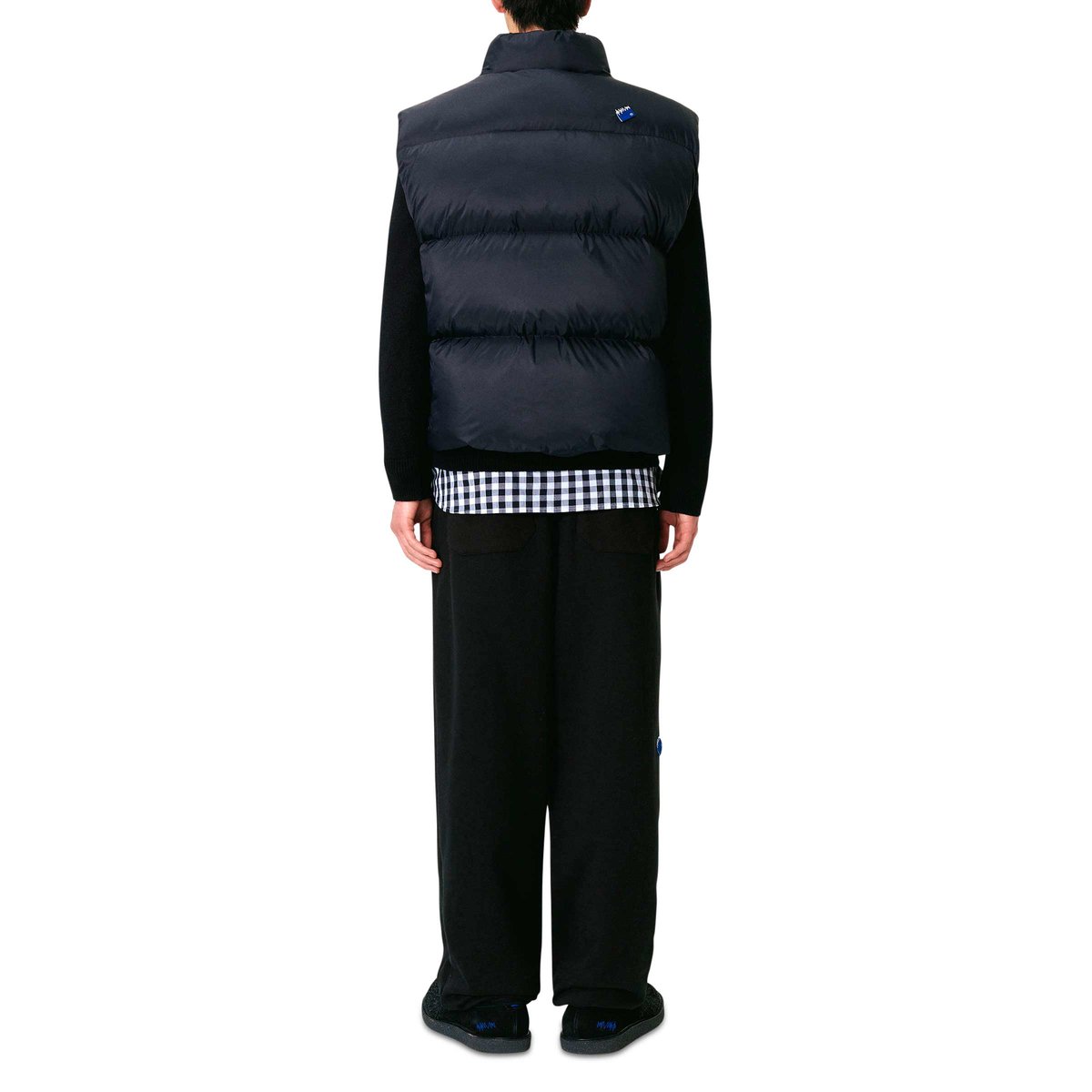 【Ader Error】TRS Tag puffer ves.t 01 ADER error Black TRS Tag 01 Puffer Down Jacket ADER error